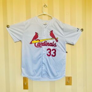 Brendan Donovan Cardinal #33 Red and White Jersey